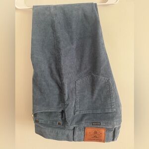 Brooks Brothers Slate Blue 5 pocket Corduroy Pants
